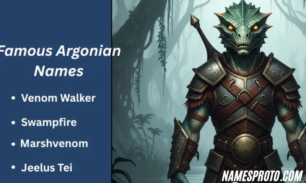 290+ Argonian Names The Ultimate Guide to Black Marsh Naming Traditions
