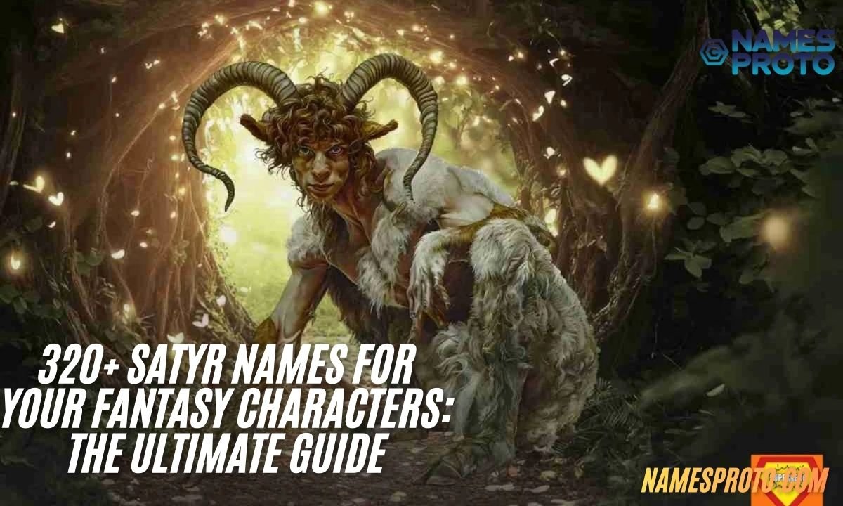 320+ Satyr Names for Your Fantasy Characters The Ultimate Guide