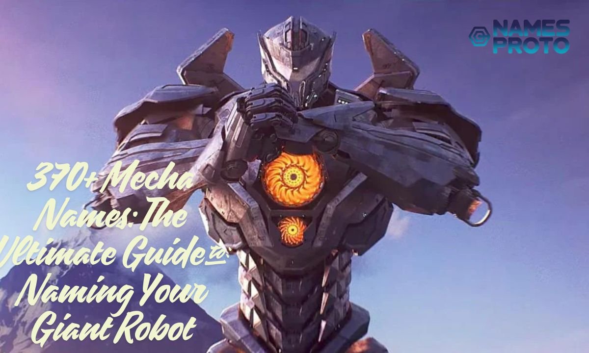 370+ Mecha Names The Ultimate Guide to Naming Your Giant Robot