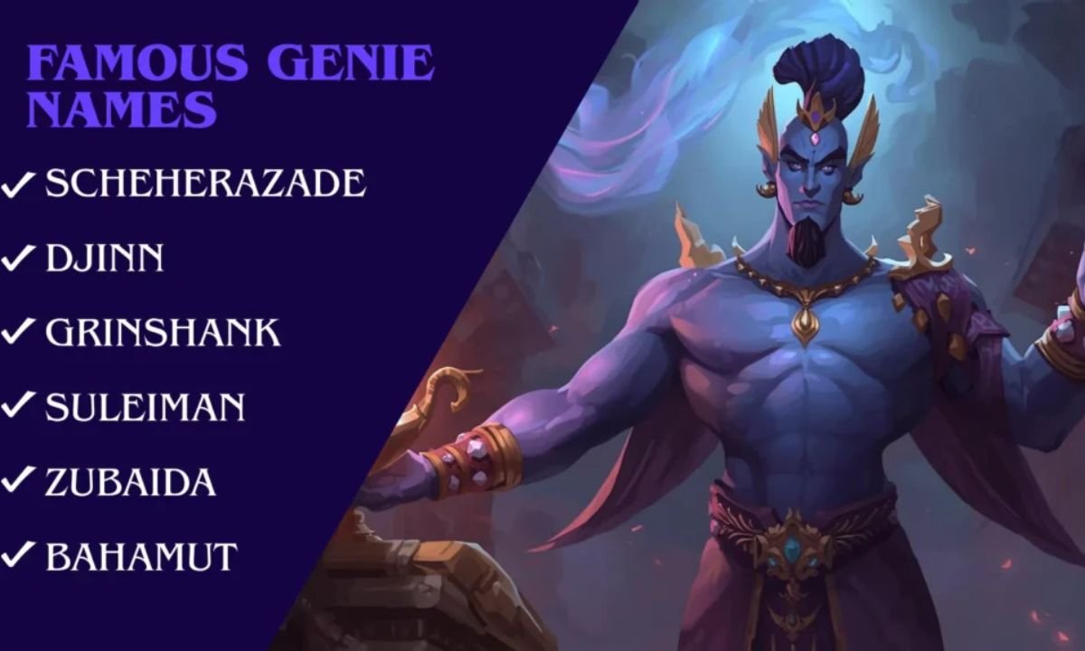 420+ Best Genie Names – Famous Name Ideas & Generator