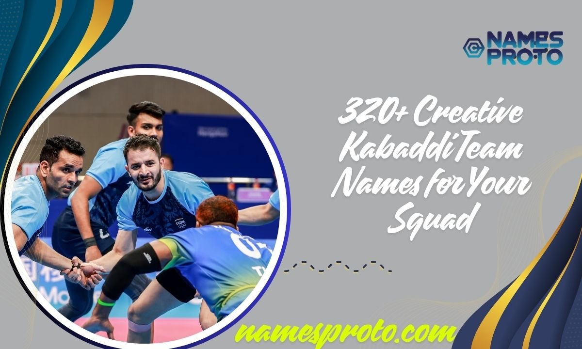 320+ Creative Kabaddi Team Names for Your Squad