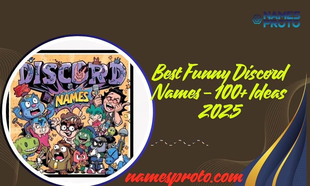 Best Funny Discord Names – 100+ Ideas 2025