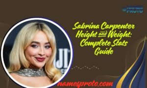 Sabrina Carpenter Height and Weight Complete Stats Guide